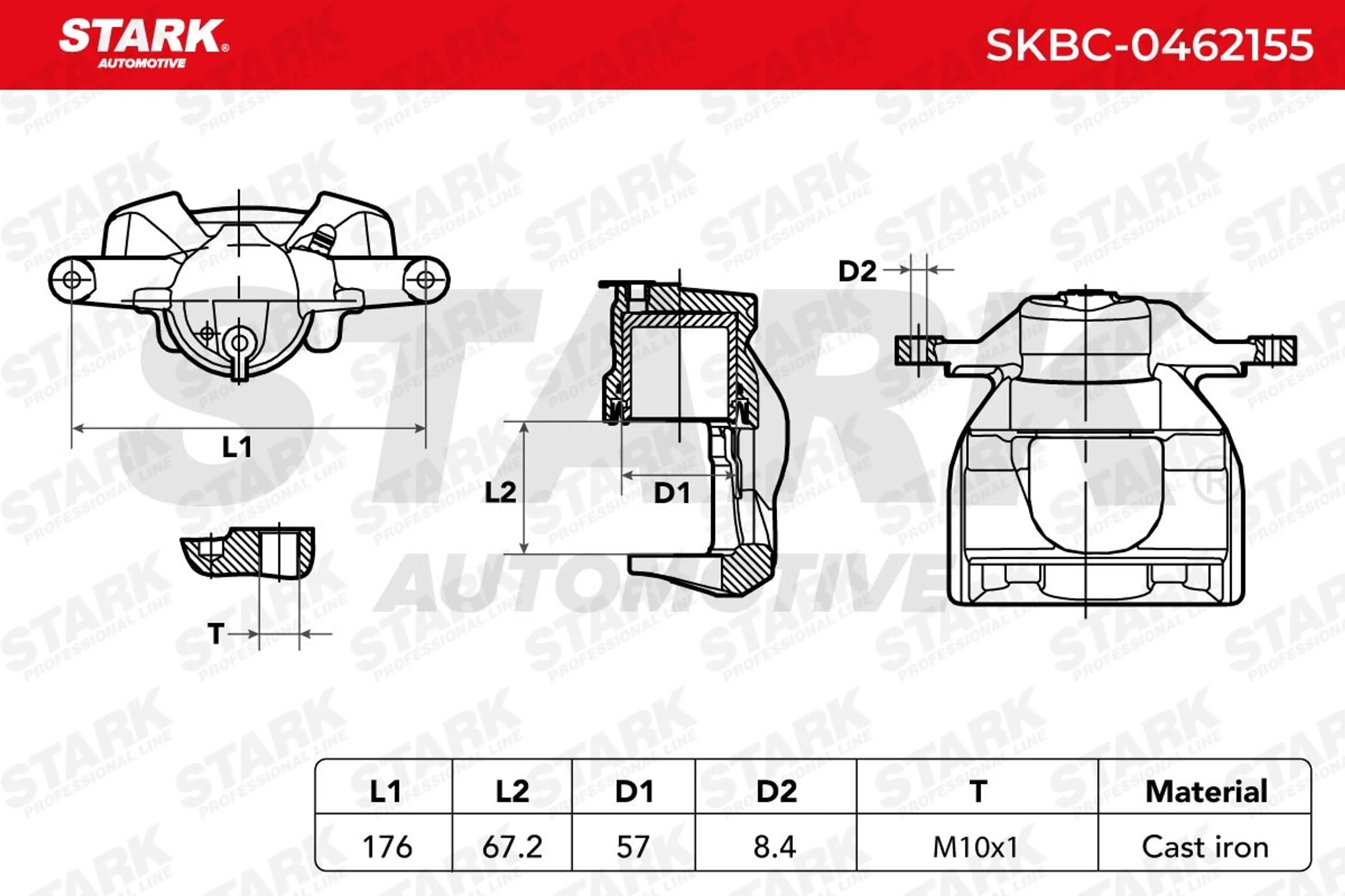 PINZA DE FRENO (SIN  DEVOLUCIÓN CAS