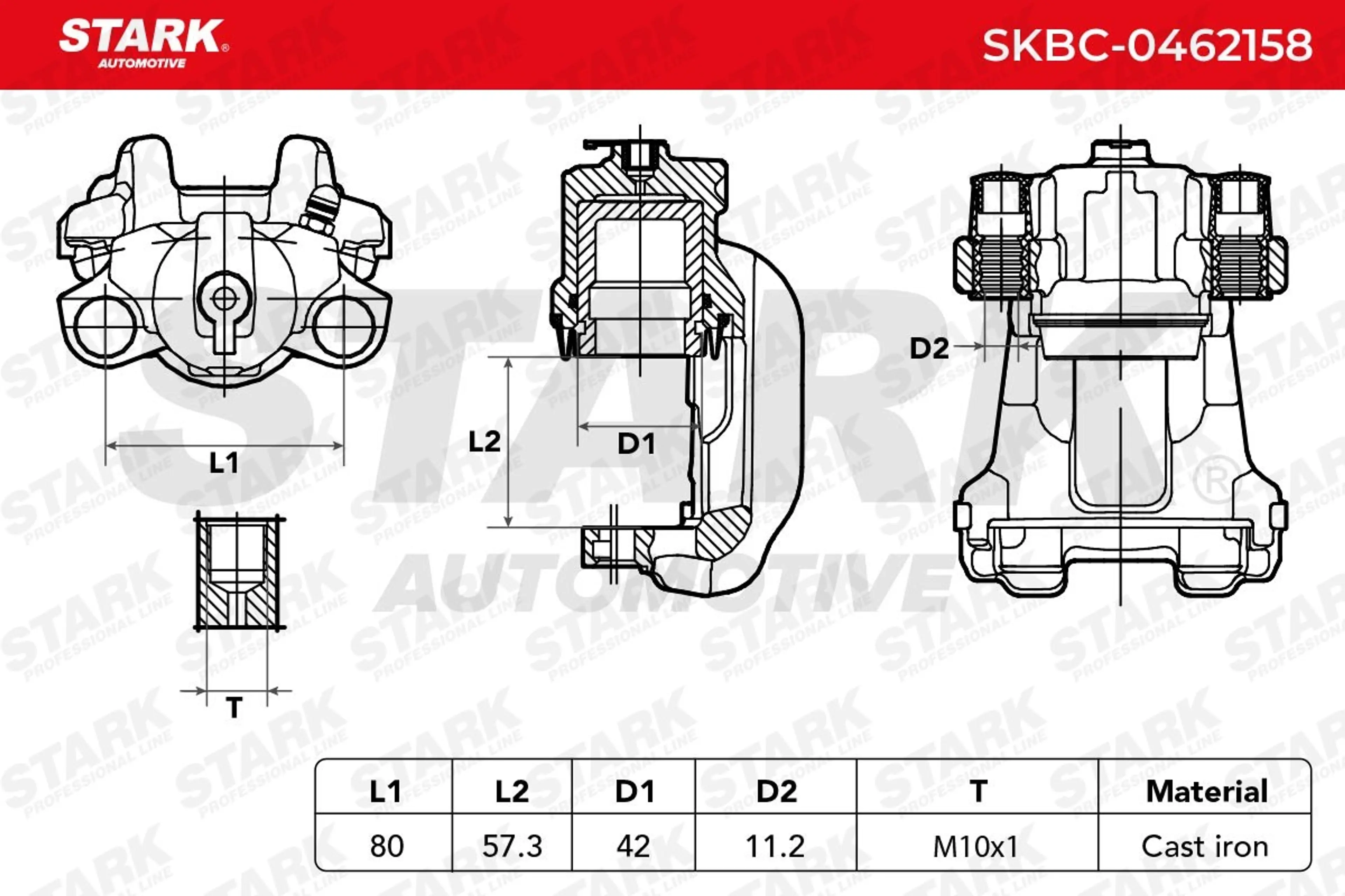 PINZA DE FRENO (SIN  DEVOLUCIÓN CAS