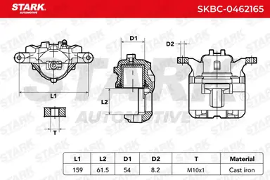 PINZA DE FRENO (SIN  DEVOLUCIÓN CAS