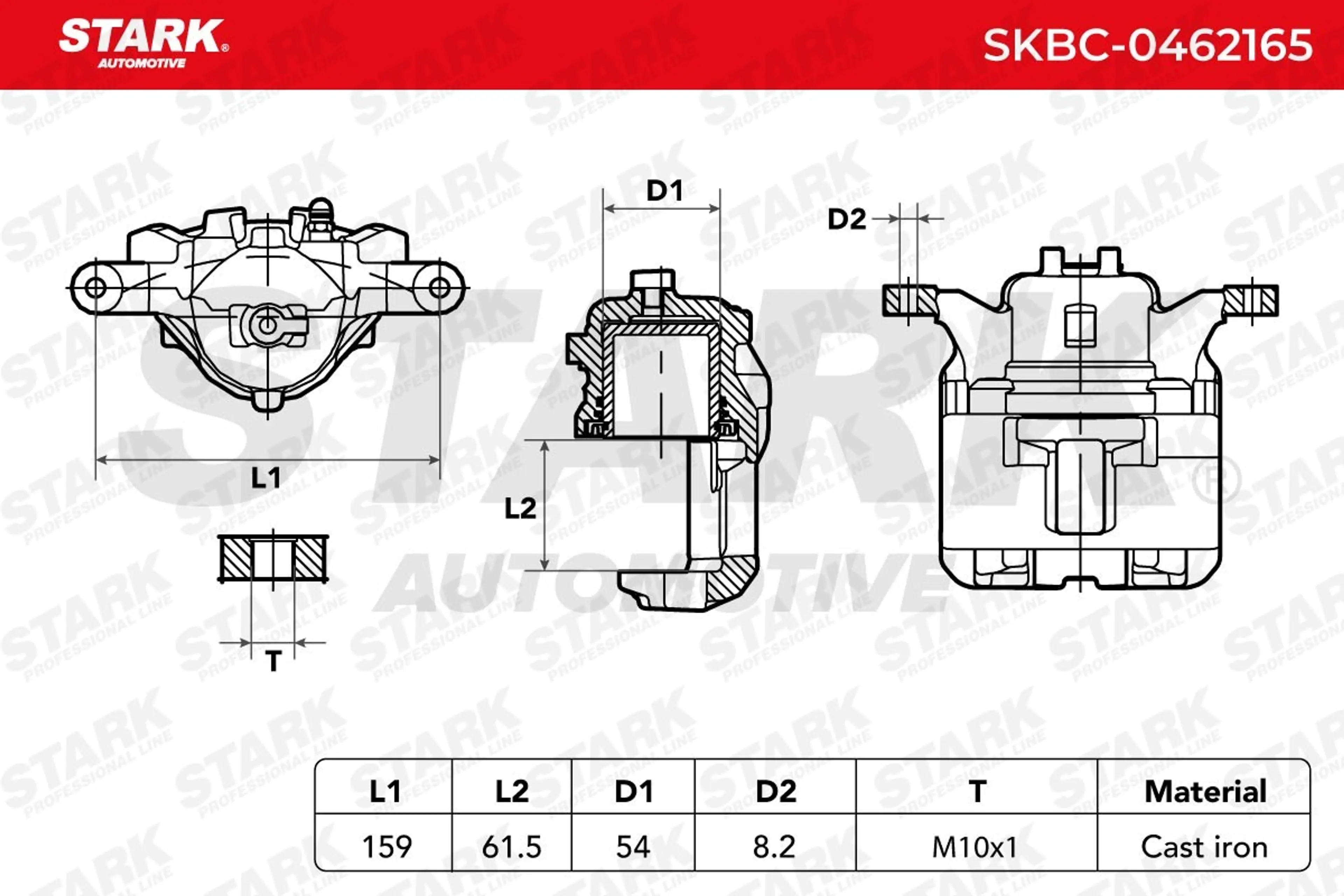 PINZA DE FRENO (SIN  DEVOLUCIÓN CAS