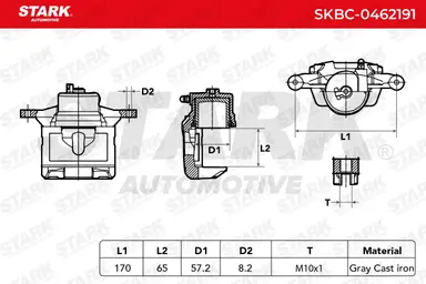 PINZA DE FRENO (SIN  DEVOLUCIÓN CAS
