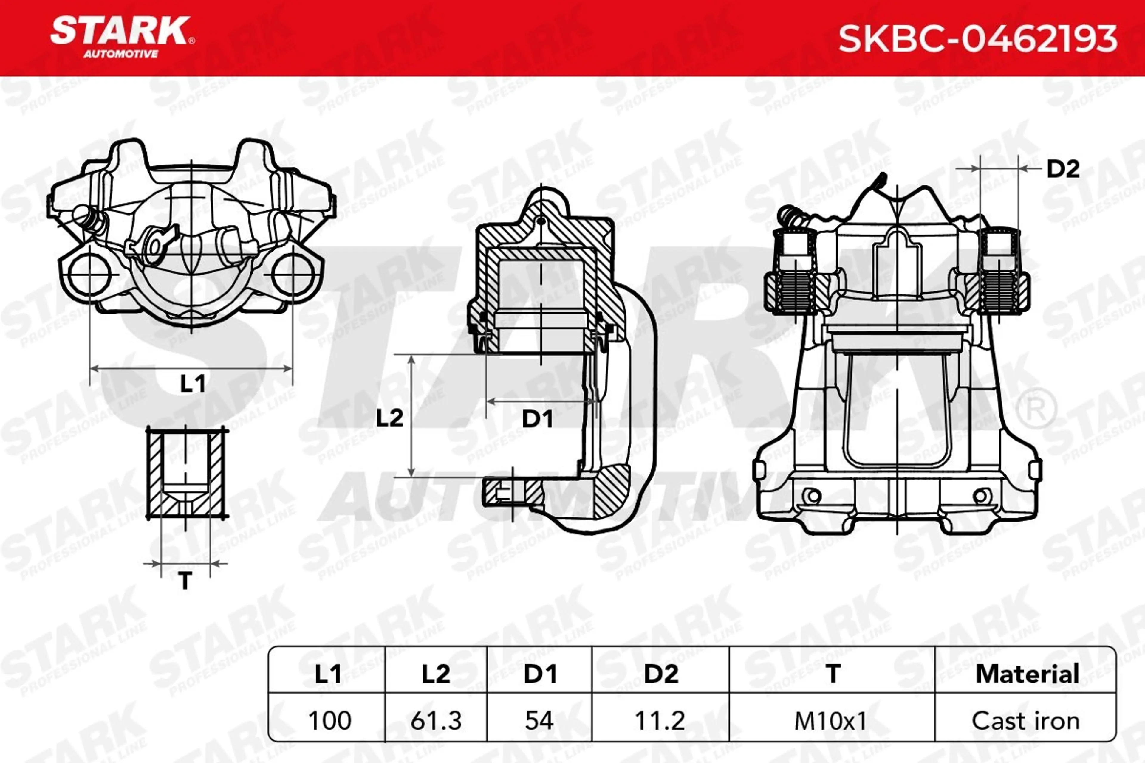PINZA DE FRENO (SIN  DEVOLUCIÓN CAS