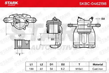 PINZA DE FRENO (SIN  DEVOLUCIÓN CAS
