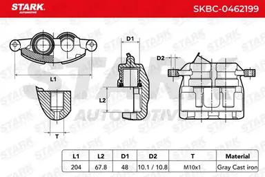 PINZA DE FRENO (SIN  DEVOLUCIÓN CAS