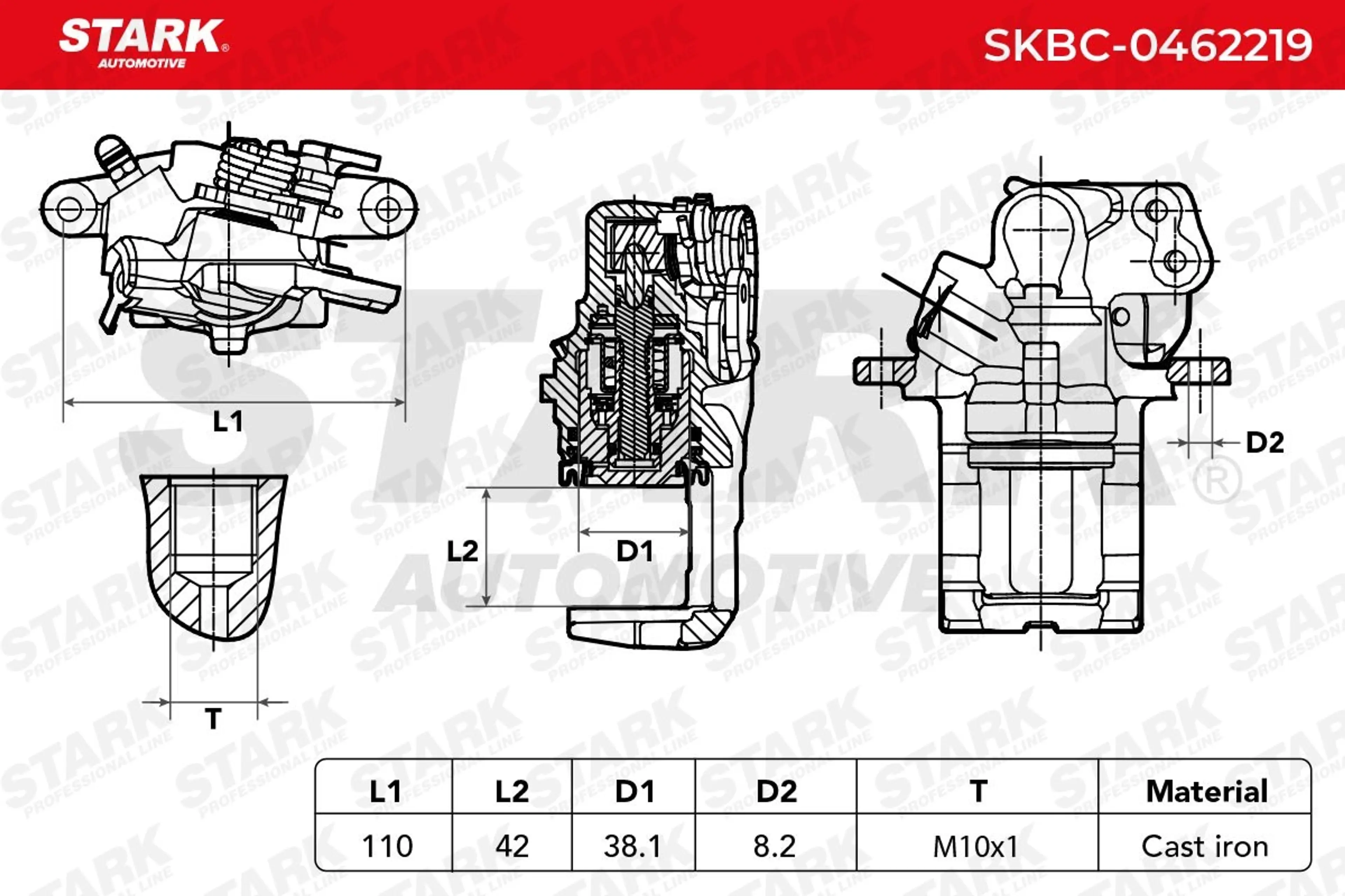 PINZA DE FRENO (SIN  DEVOLUCIÓN CAS