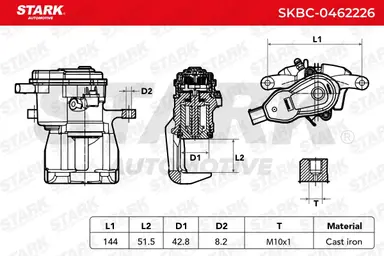 PINZA DE FRENO (SIN  DEVOLUCIÓN CAS
