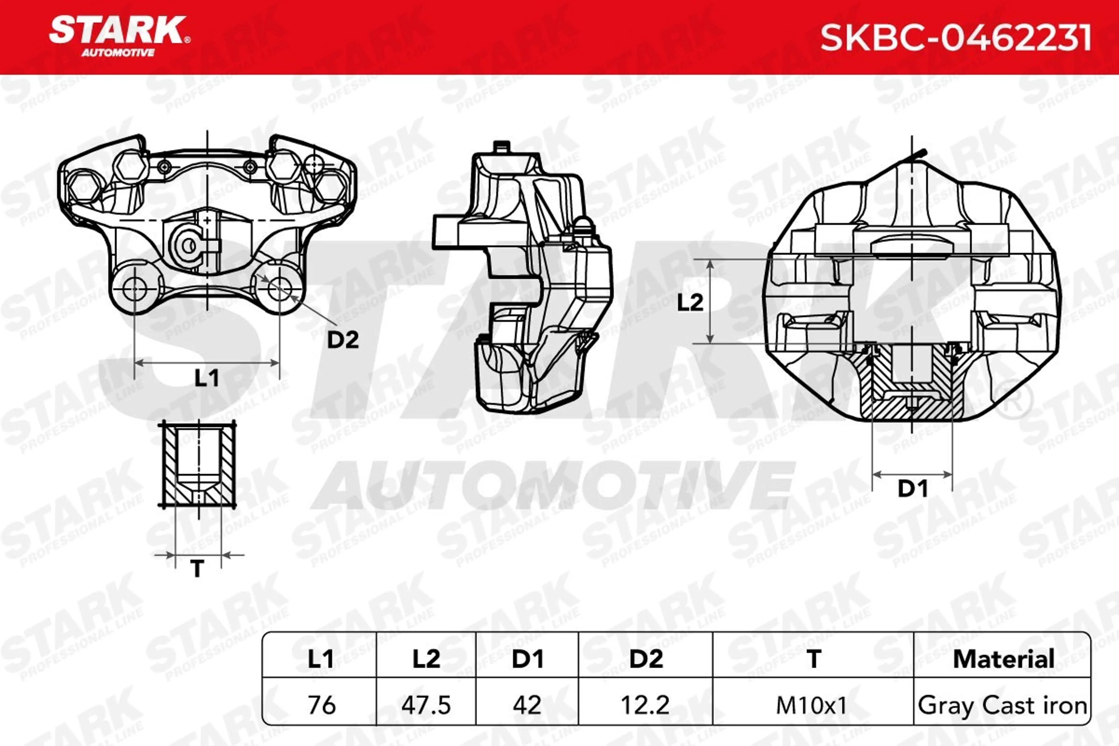 PINZA DE FRENO (SIN  DEVOLUCIÓN CAS