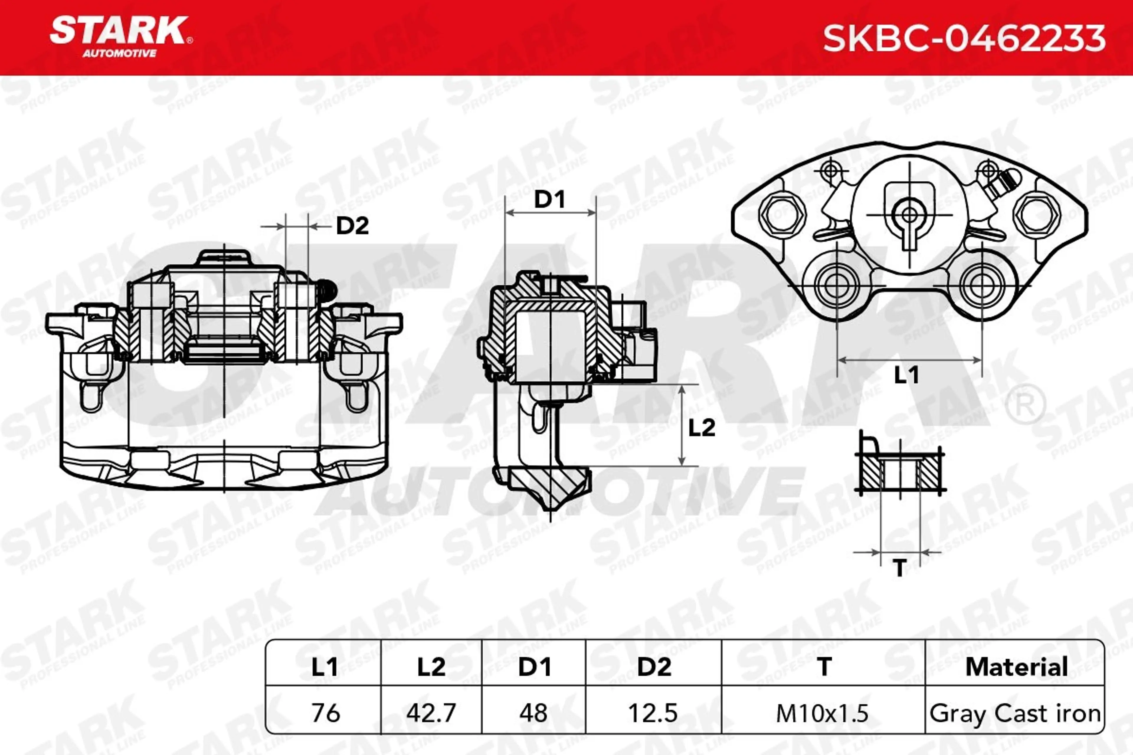 PINZA DE FRENO (SIN  DEVOLUCIÓN CAS