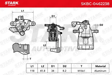PINZA DE FRENO (SIN  DEVOLUCIÓN CAS