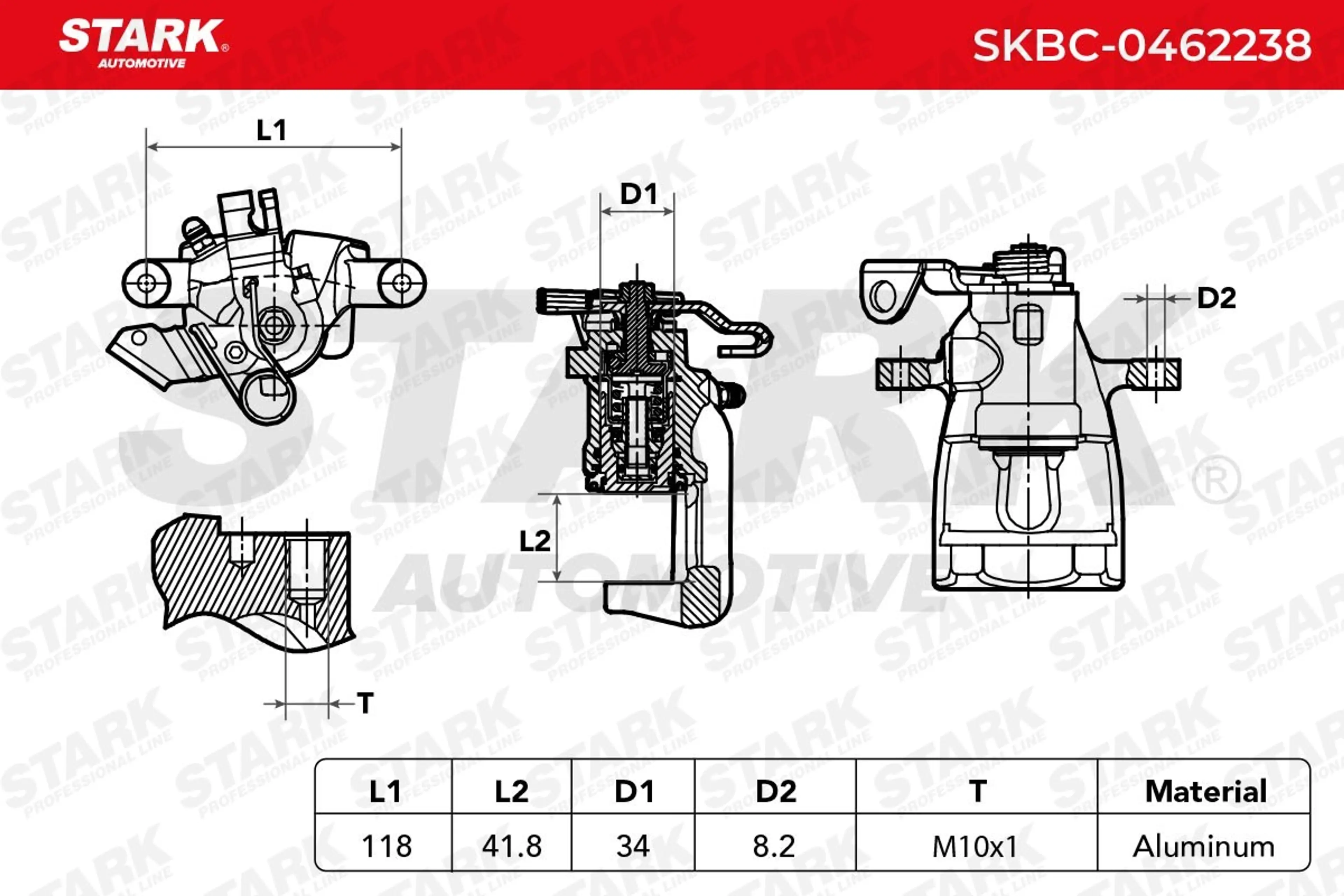 PINZA DE FRENO (SIN  DEVOLUCIÓN CAS