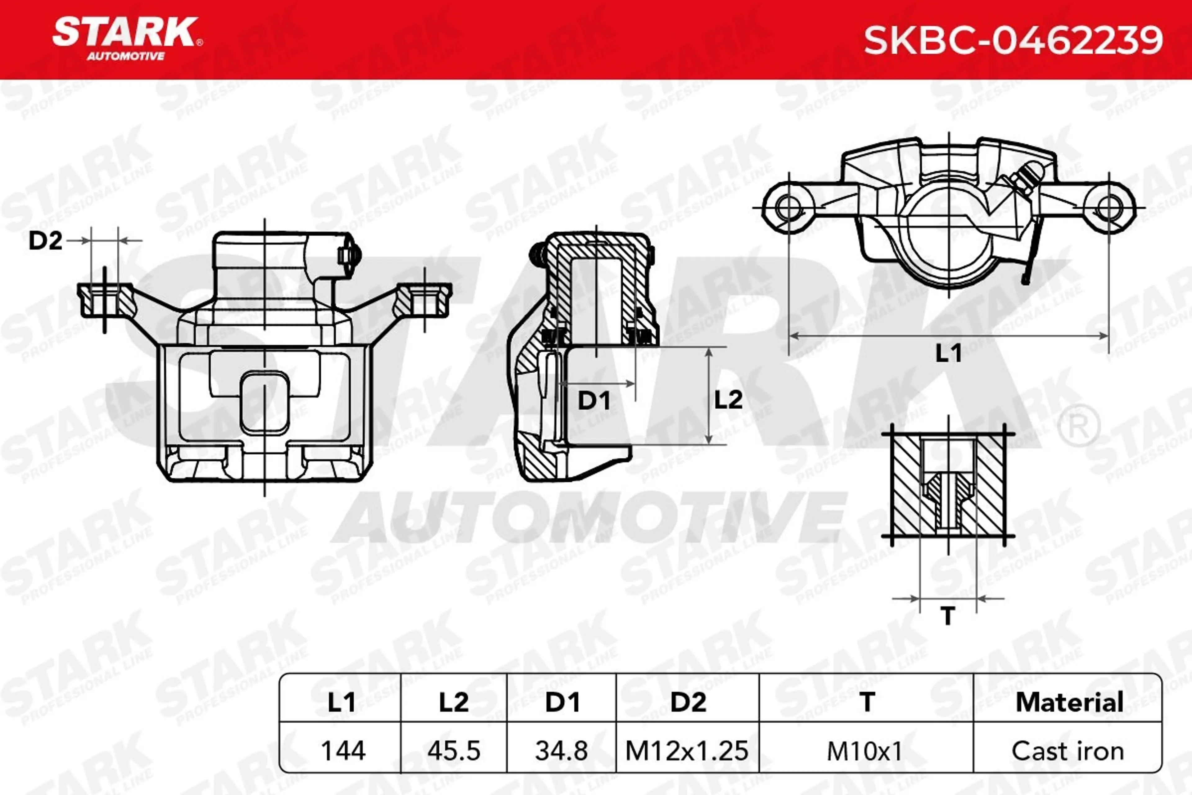 PINZA DE FRENO (SIN  DEVOLUCIÓN CAS