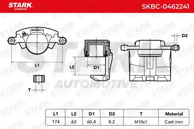 PINZA DE FRENO (SIN  DEVOLUCIÓN CAS