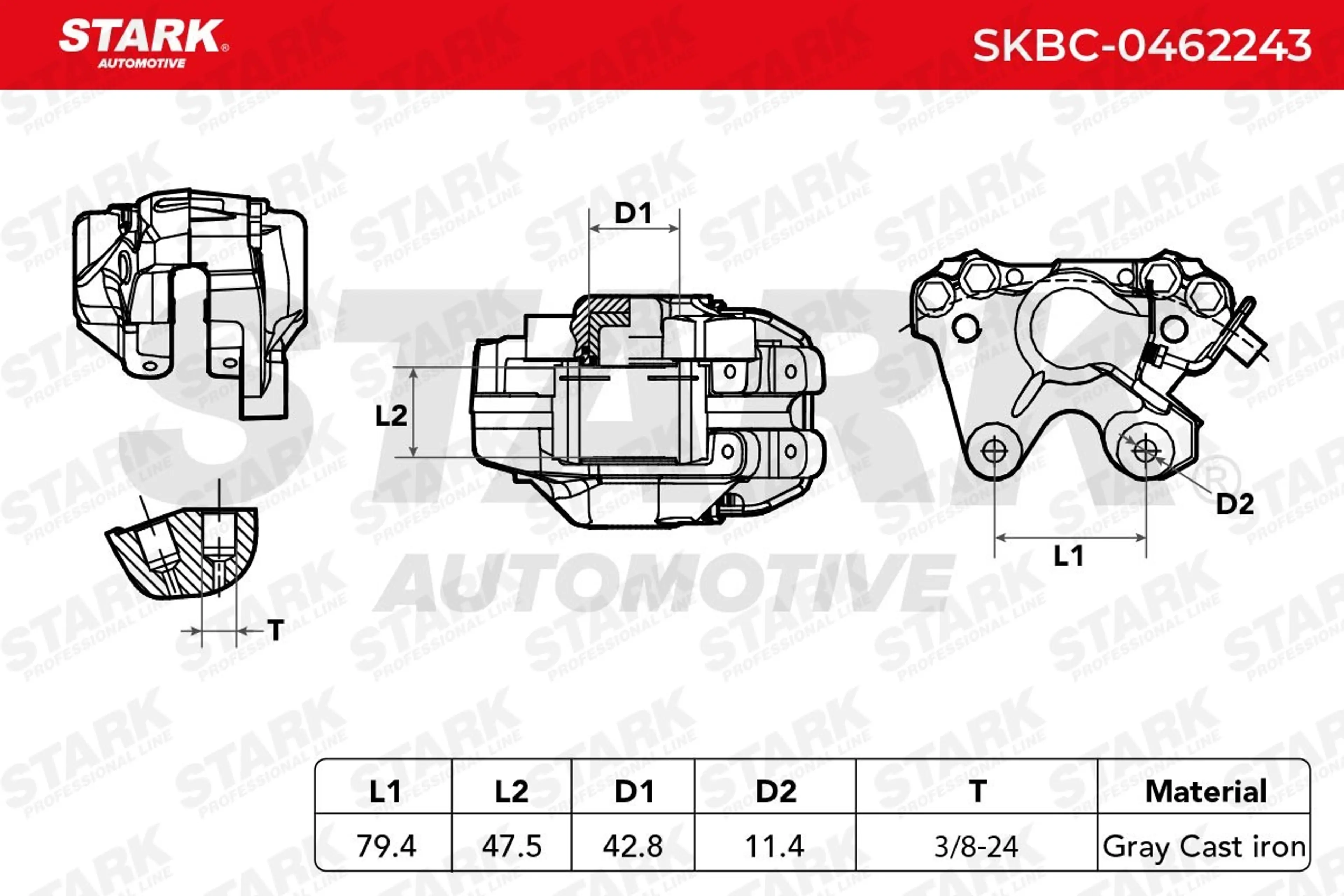 PINZA DE FRENO (SIN  DEVOLUCIÓN CAS