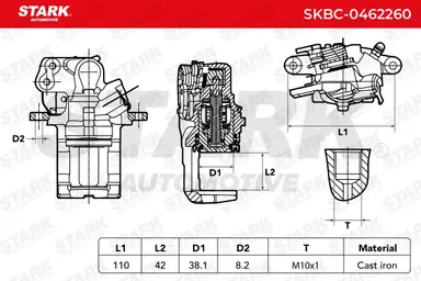 PINZA DE FRENO (SIN  DEVOLUCIÓN CAS