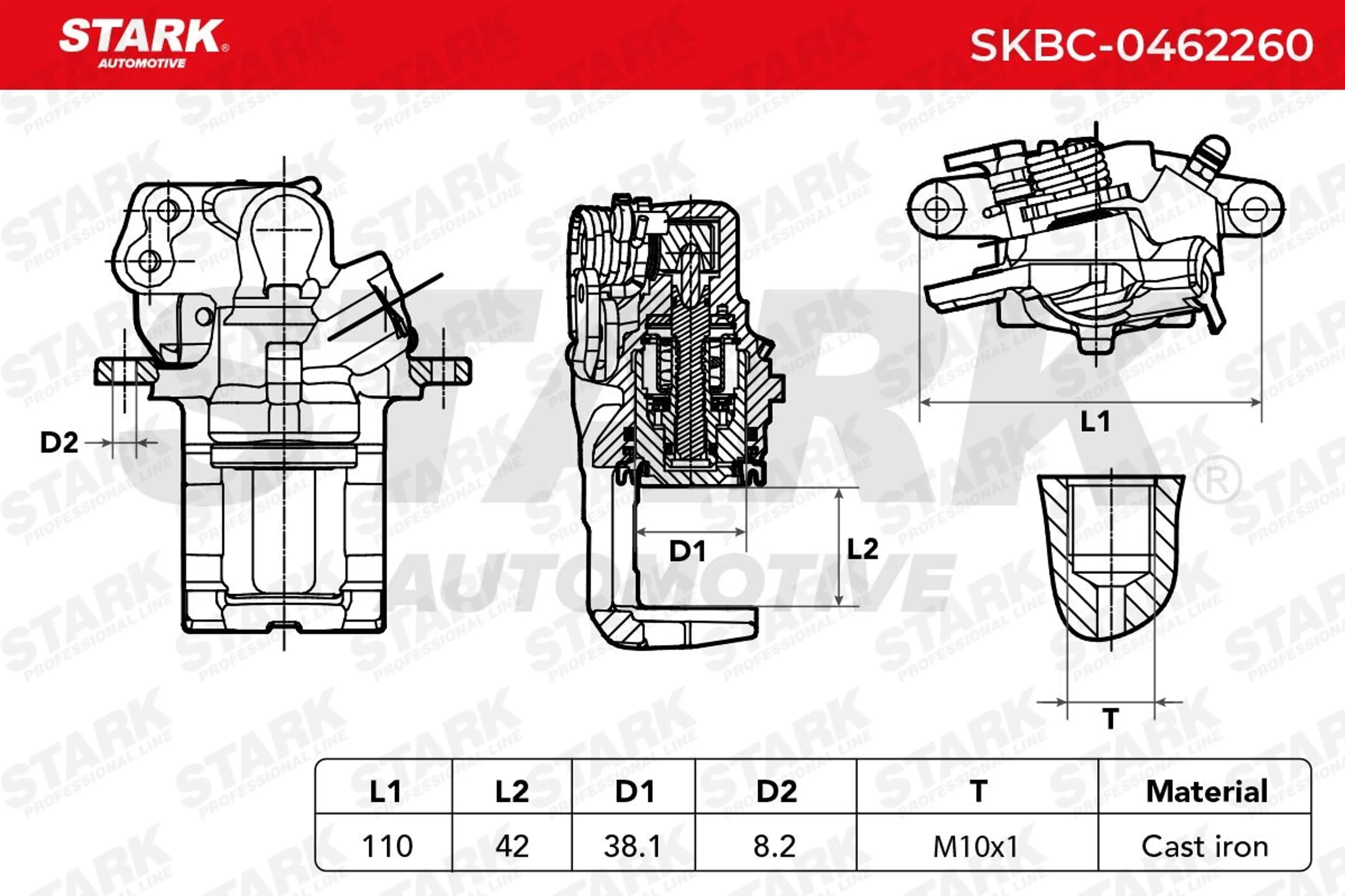PINZA DE FRENO (SIN  DEVOLUCIÓN CAS