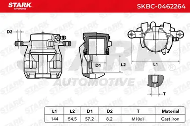 PINZA DE FRENO (SIN  DEVOLUCIÓN CAS