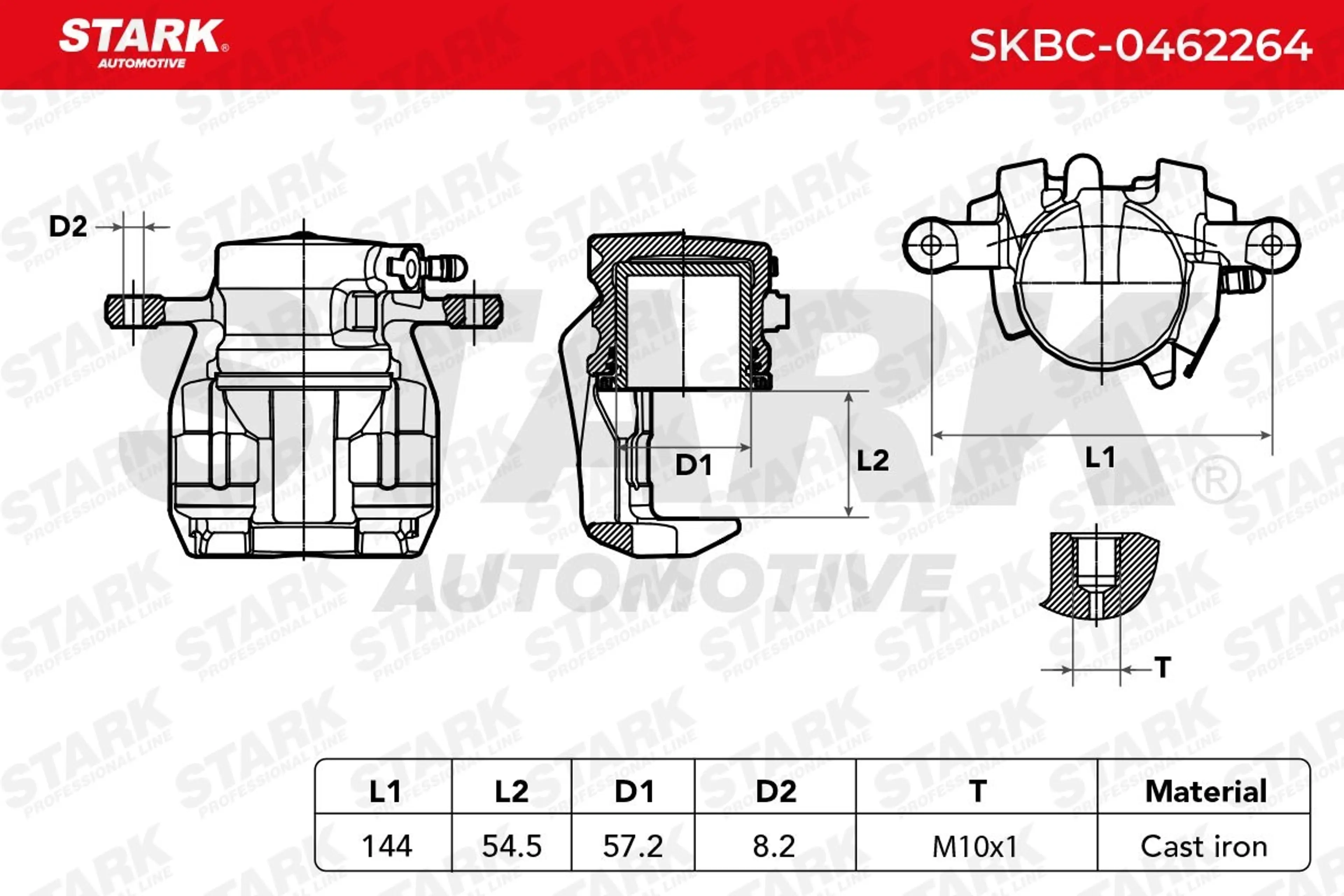PINZA DE FRENO (SIN  DEVOLUCIÓN CAS