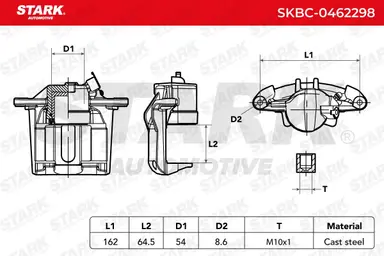 PINZA DE FRENO (SIN  DEVOLUCIÓN CAS