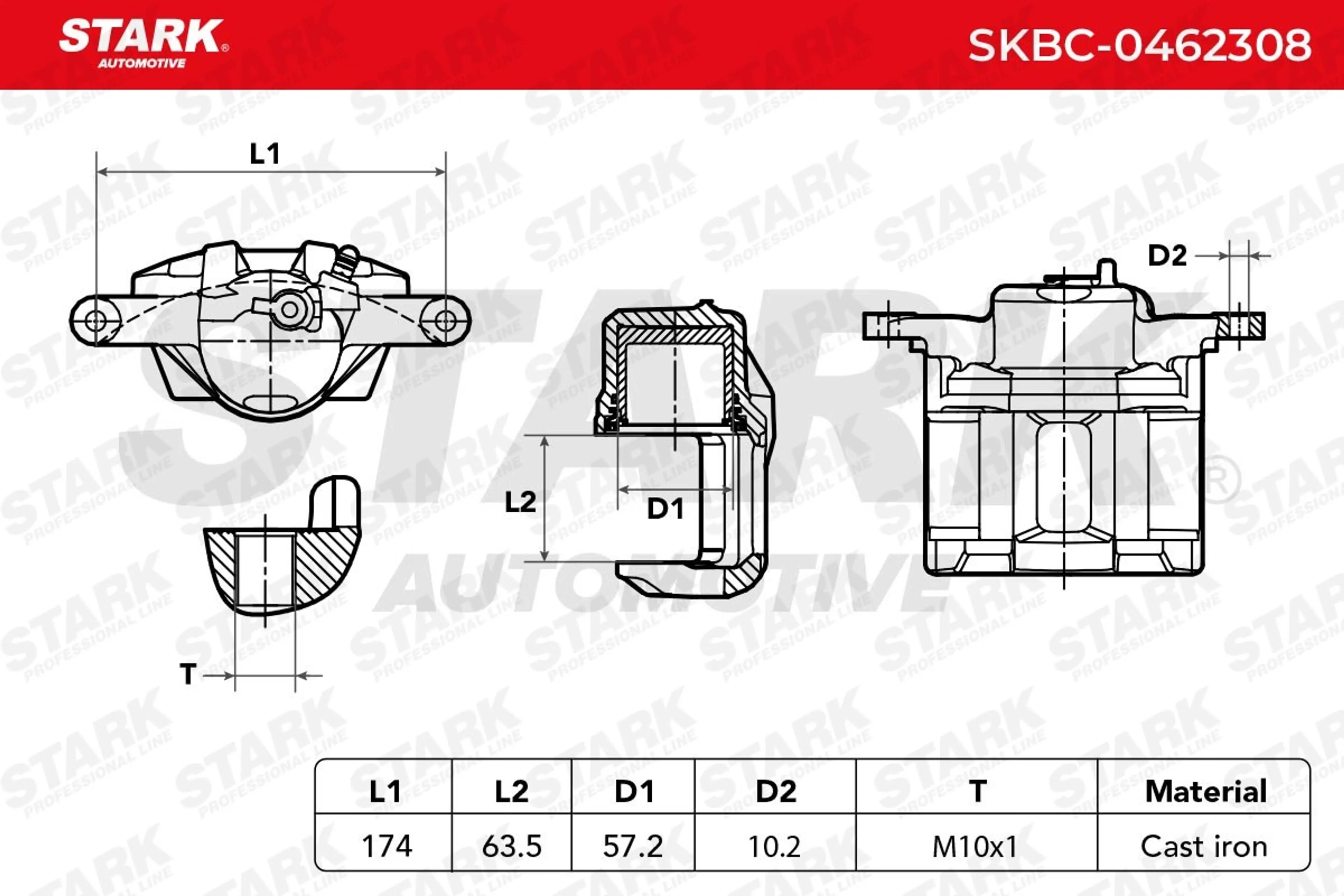 PINZA DE FRENO (SIN  DEVOLUCIÓN CAS