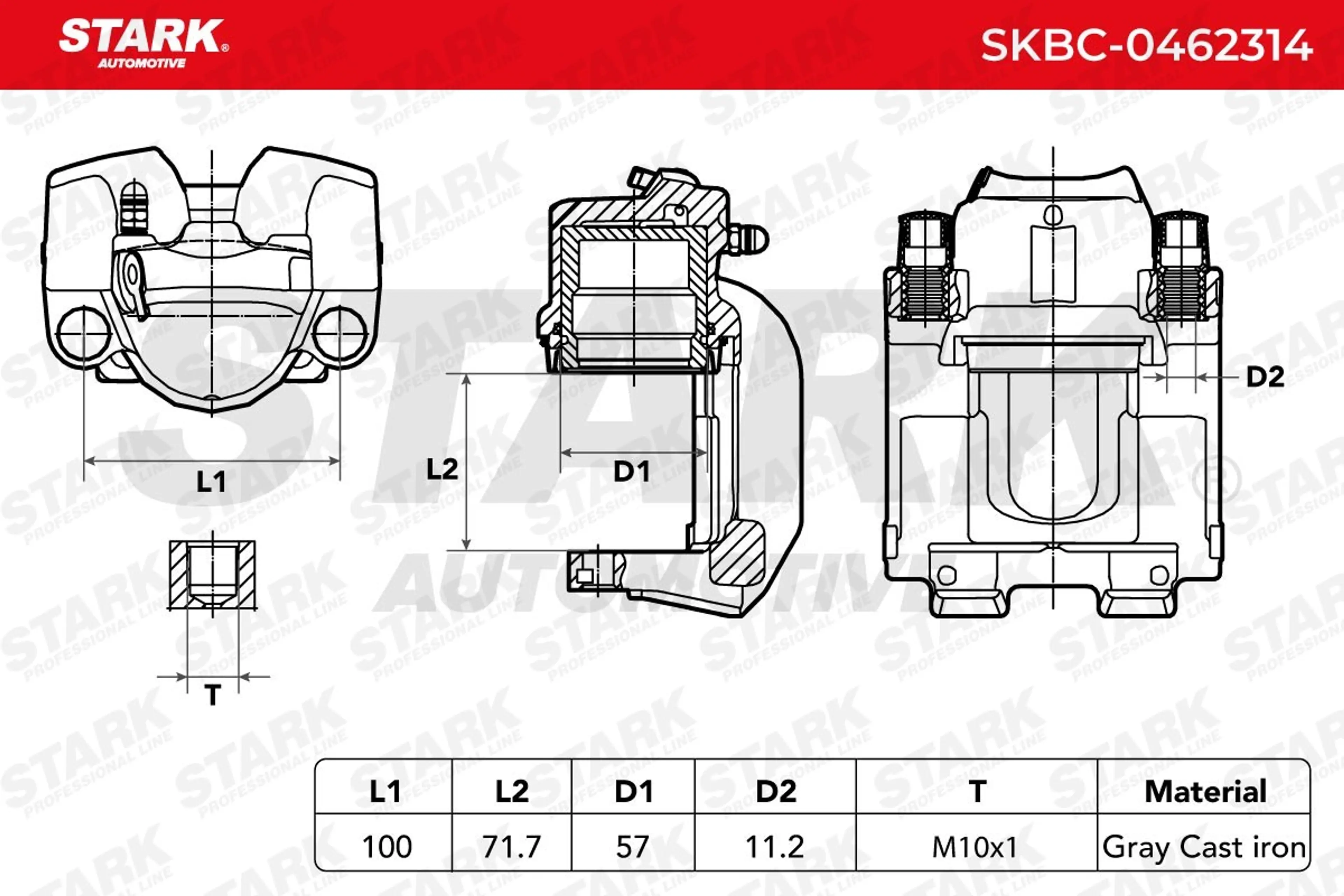 PINZA DE FRENO (SIN  DEVOLUCIÓN CAS