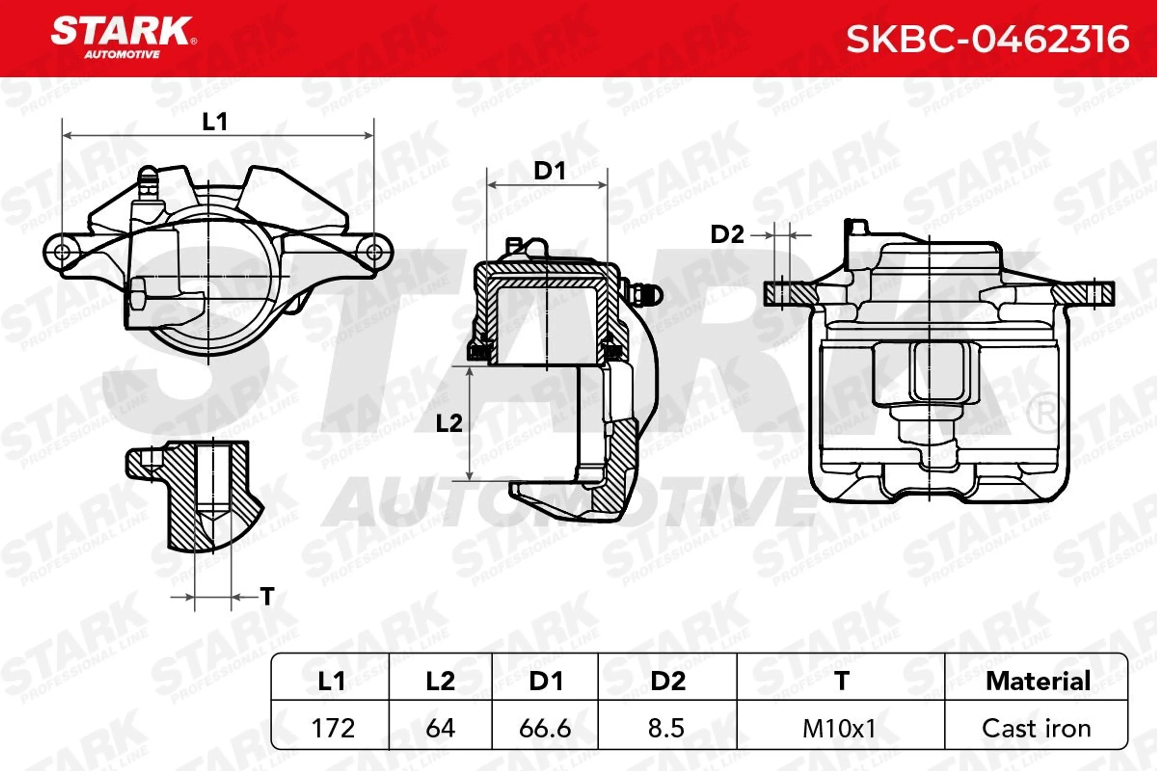 PINZA DE FRENO (SIN  DEVOLUCIÓN CAS
