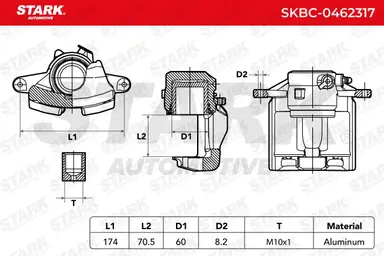 PINZA DE FRENO (SIN  DEVOLUCIÓN CAS