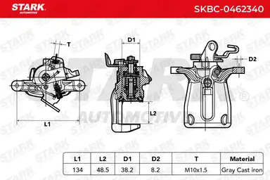 PINZA DE FRENO (SIN  DEVOLUCIÓN CAS
