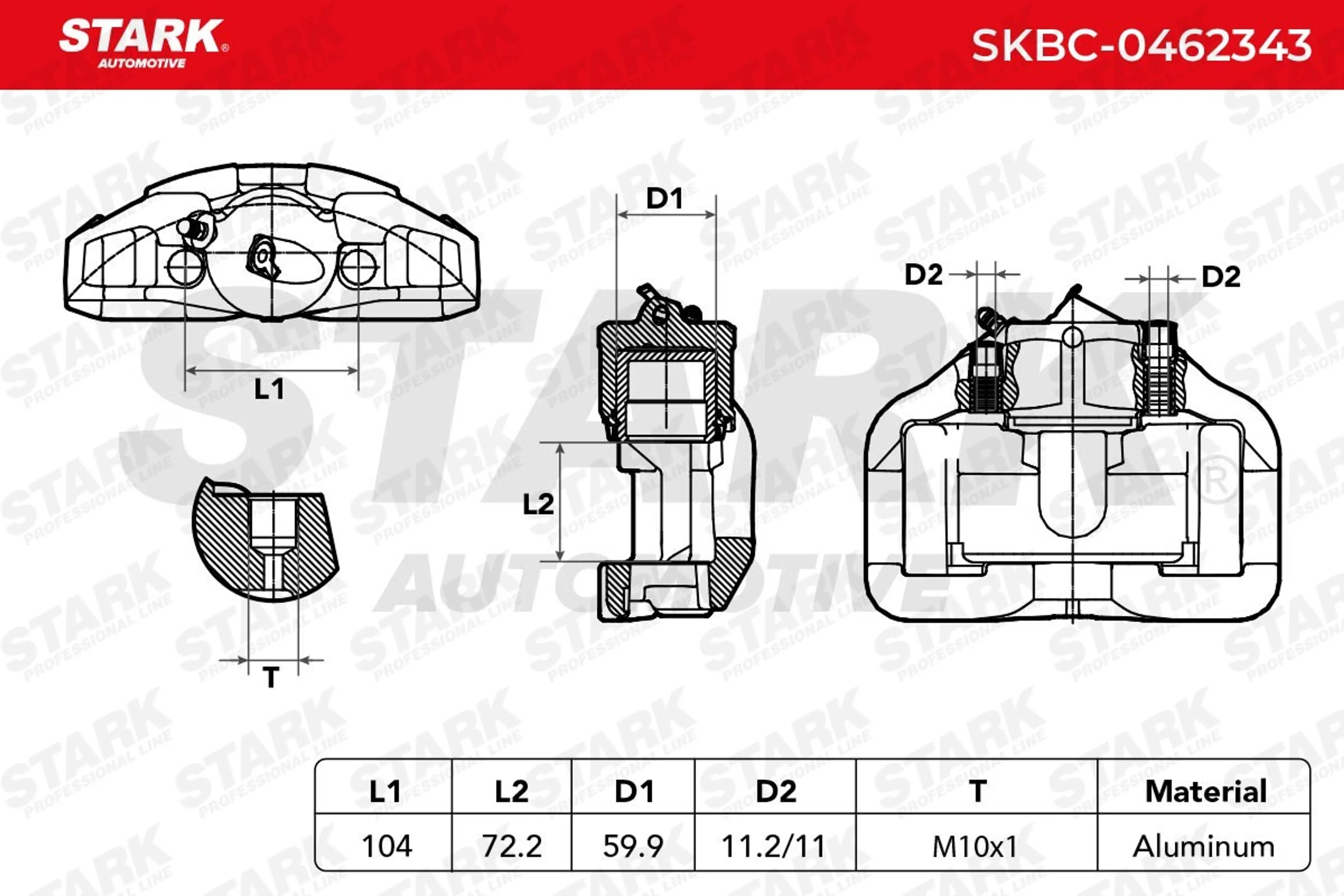 PINZA DE FRENO (SIN  DEVOLUCIÓN CAS