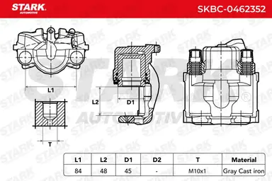 PINZA DE FRENO (SIN  DEVOLUCIÓN CAS