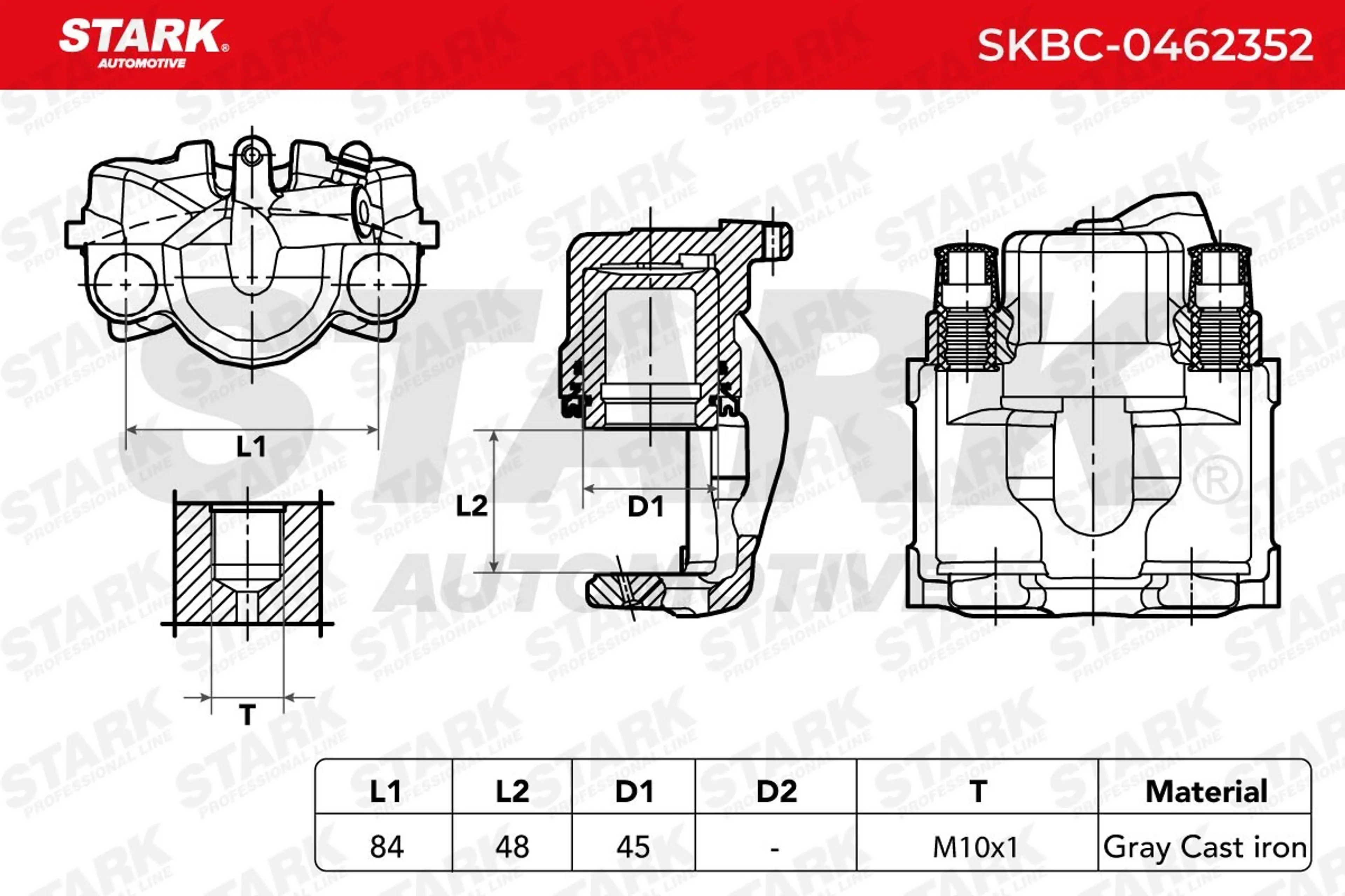 PINZA DE FRENO (SIN  DEVOLUCIÓN CAS