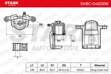 PINZA DE FRENO (SIN  DEVOLUCIÓN CAS