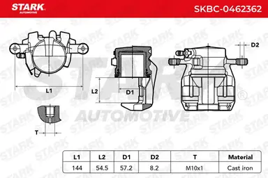 PINZA DE FRENO (SIN  DEVOLUCIÓN CAS