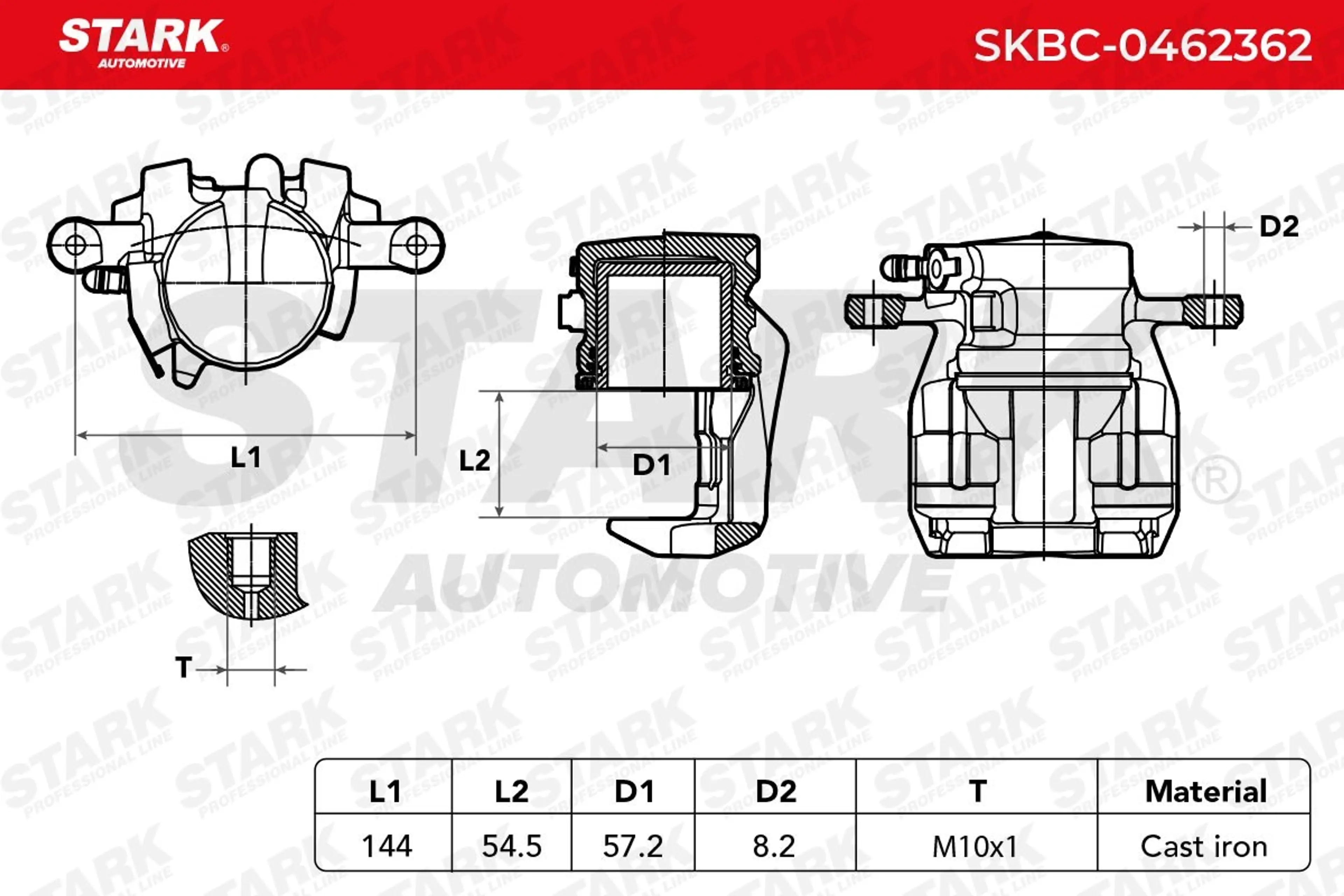 PINZA DE FRENO (SIN  DEVOLUCIÓN CAS