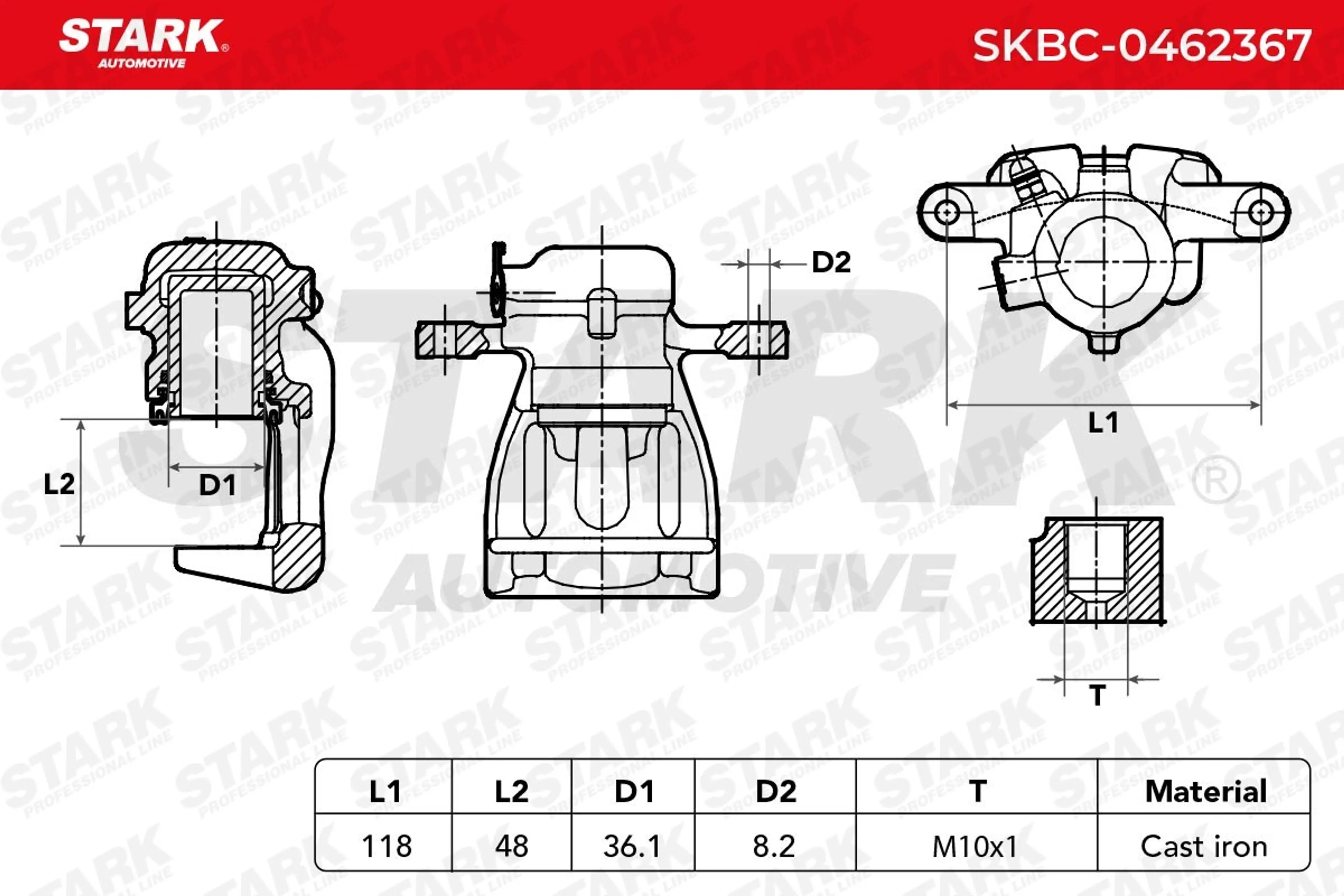PINZA DE FRENO (SIN  DEVOLUCIÓN CAS