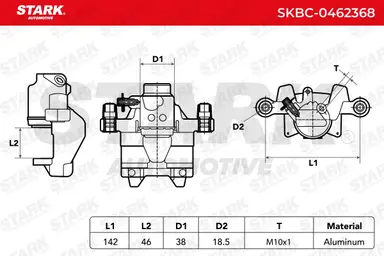 PINZA DE FRENO (SIN  DEVOLUCIÓN CAS