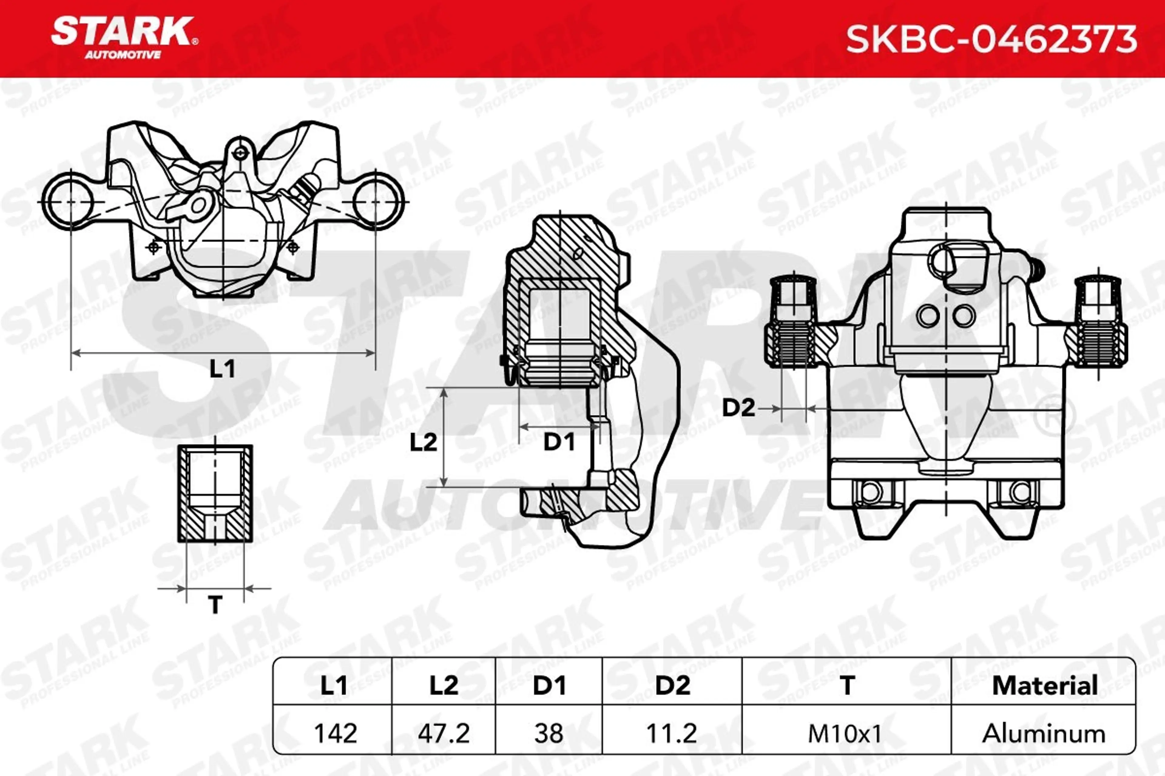 PINZA DE FRENO (SIN  DEVOLUCIÓN CAS
