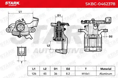 PINZA DE FRENO (SIN  DEVOLUCIÓN CAS