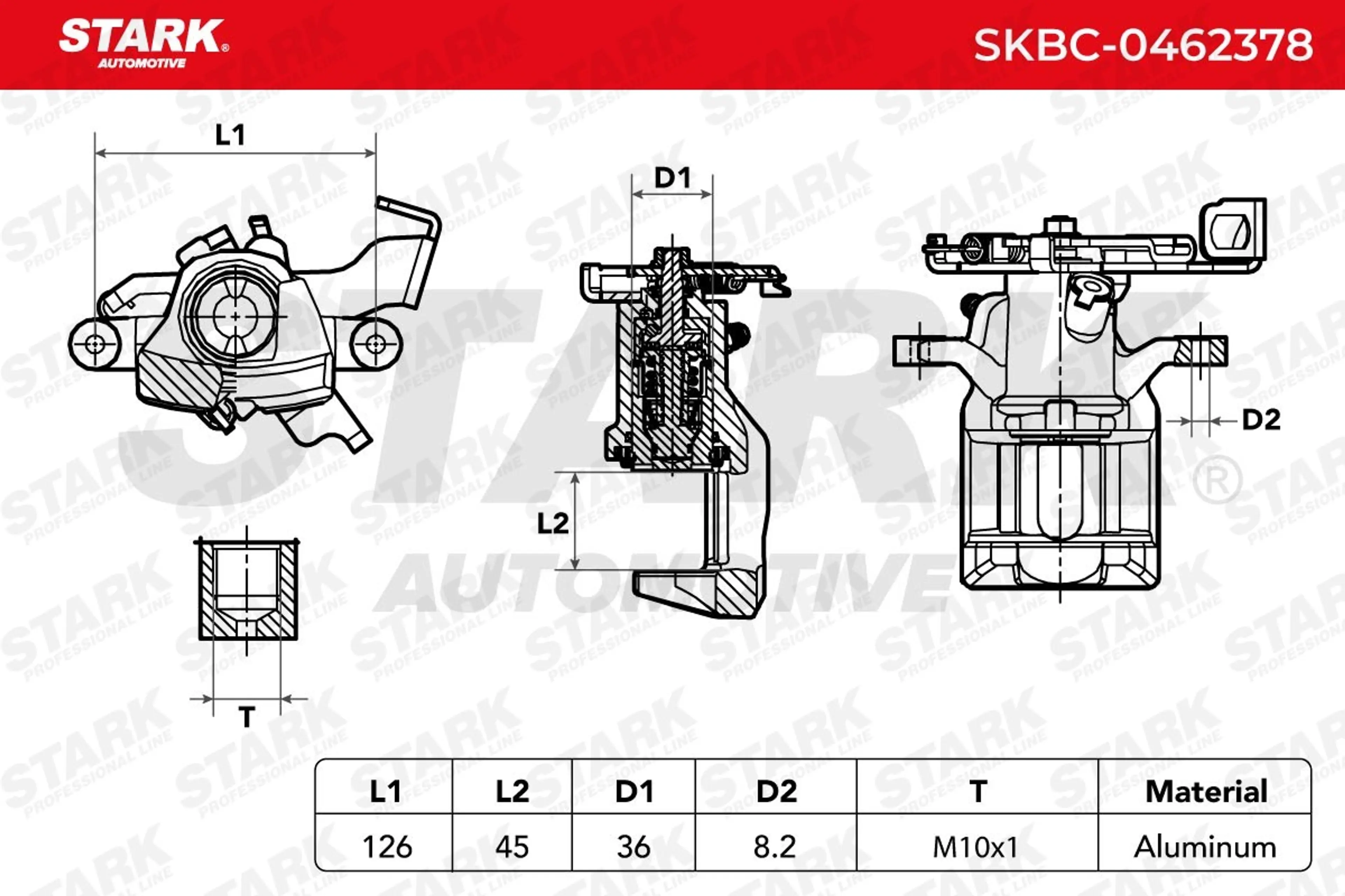 PINZA DE FRENO (SIN  DEVOLUCIÓN CAS