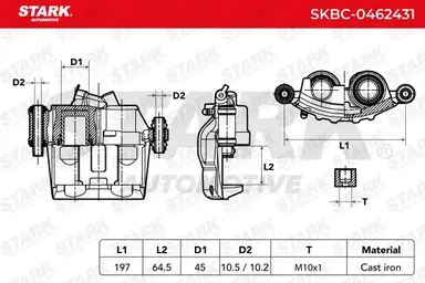 PINZA DE FRENO (SIN  DEVOLUCIÓN CAS