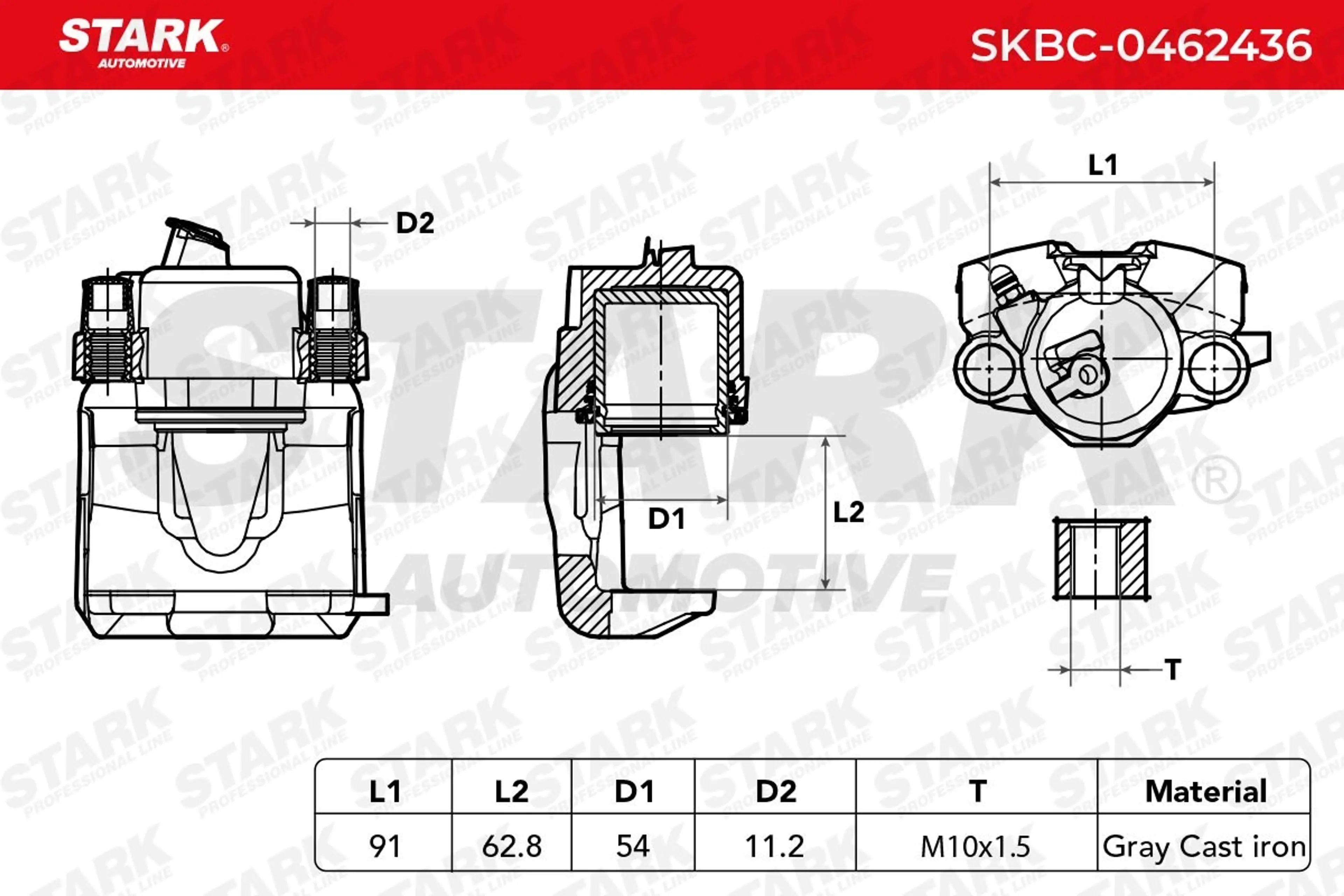PINZA DE FRENO (SIN  DEVOLUCIÓN CAS