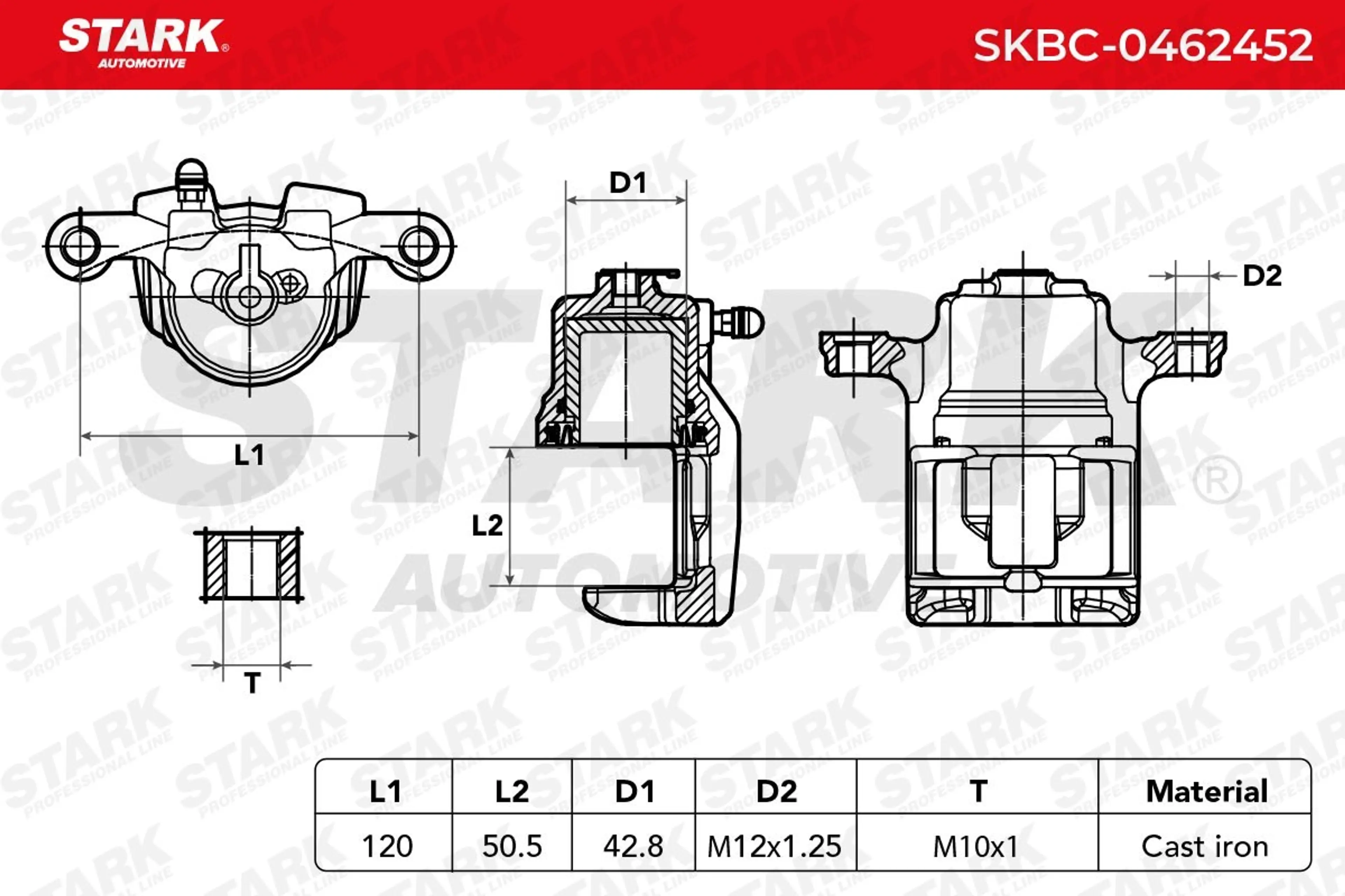 PINZA DE FRENO (SIN  DEVOLUCIÓN CAS