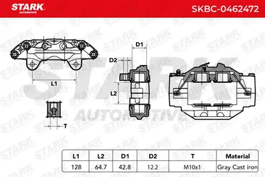 PINZA DE FRENO (SIN  DEVOLUCIÓN CAS