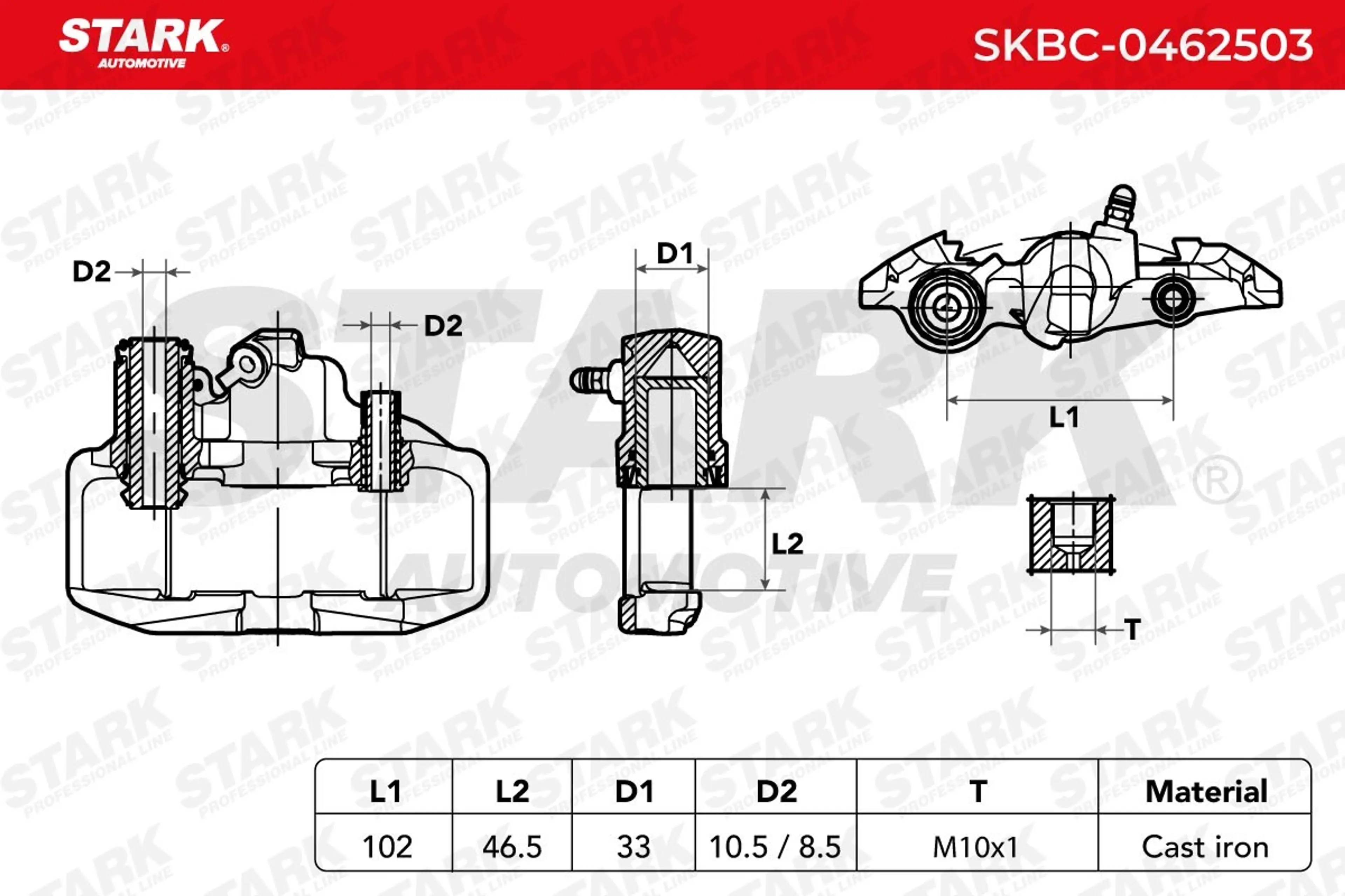 PINZA DE FRENO (SIN  DEVOLUCIÓN CAS