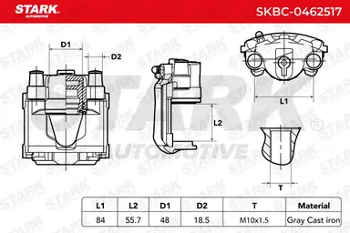PINZA DE FRENO (SIN  DEVOLUCIÓN CAS