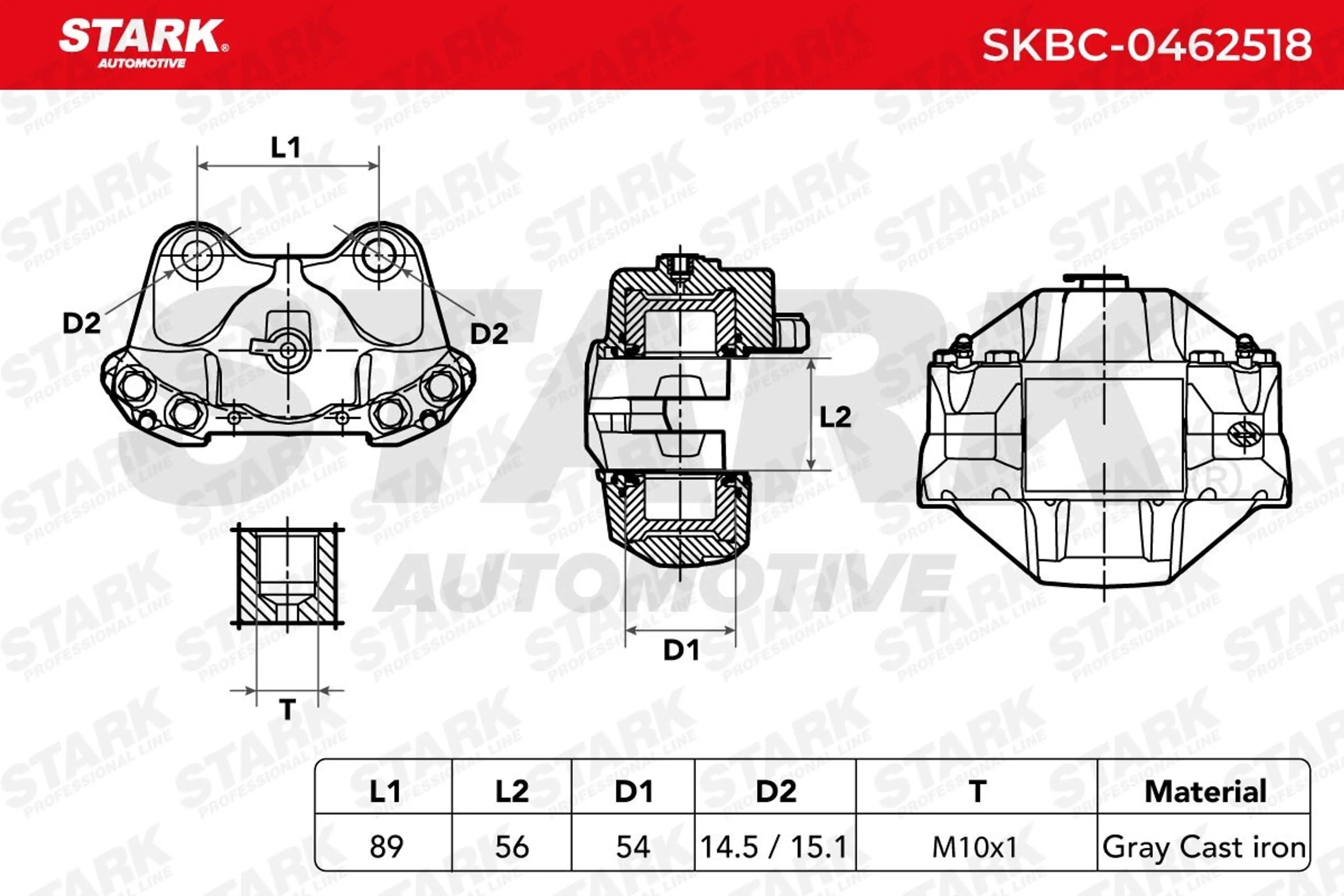 PINZA DE FRENO (SIN  DEVOLUCIÓN CAS