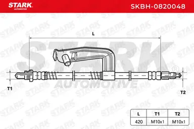 TUBO FLEXIBLE DE FRENOS