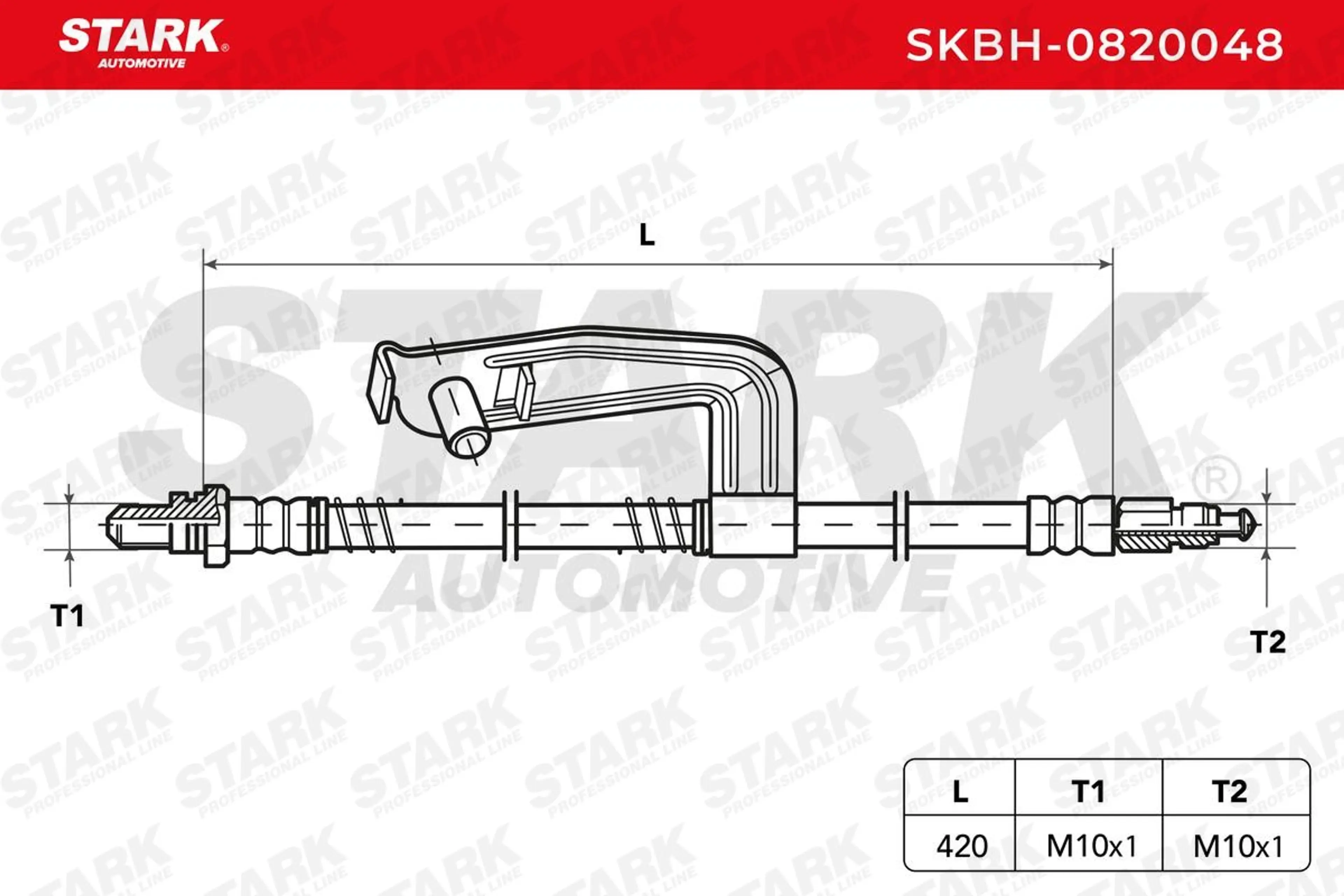 TUBO FLEXIBLE DE FRENOS