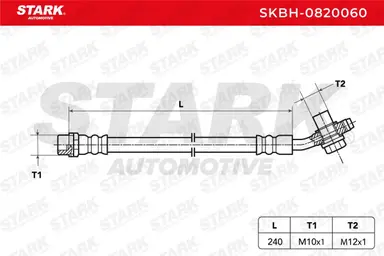 TUBO FLEXIBLE DE FRENOS