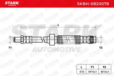 TUBO FLEXIBLE DE FRENOS