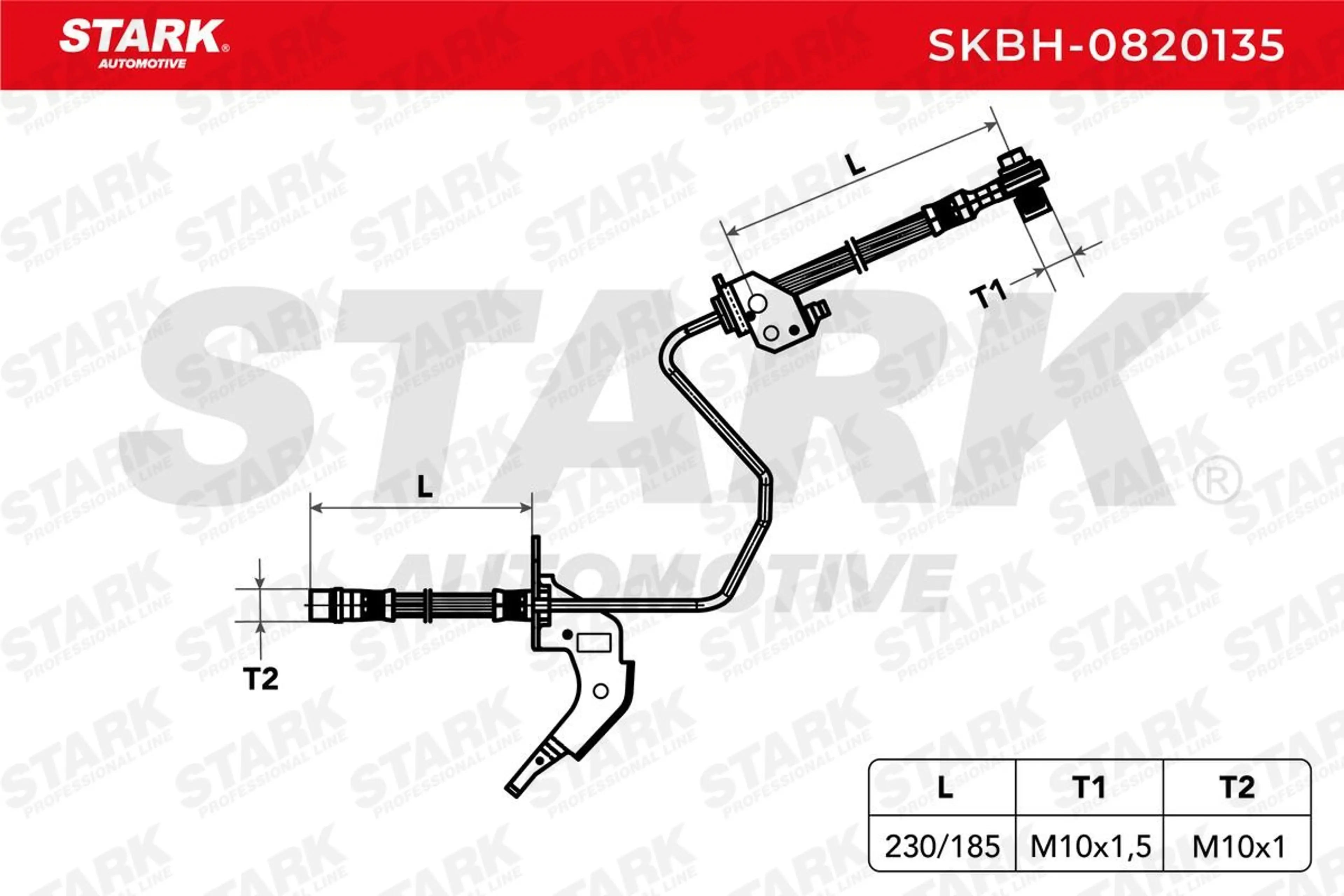 TUBO FLEXIBLE DE FRENOS